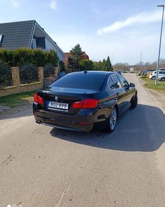 BMW Seria 5 cena 42500 przebieg: 198000, rok produkcji 2013 z Środa Wielkopolska małe 56